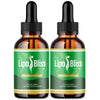 Image of (2 Pack) Lipo Bliss Drops Advanced Health & Fitness Formula LipoBliss 60 Serves