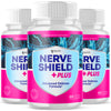 Image of (3 Pack) Nerve Shield Nootropic All Natural NerveShield Supplement 180 Capsules