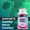 Image of RegeNerve 6 Advanced Nerve Support Formula Maximum Strength Vitamin 300 Capsules (5 Pack)