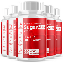 (5 Pack) Sugar Mute Blood Pills Advanced Support Glycogen Supplement 300 Capsule