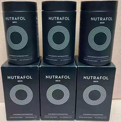 Nutrafol Men's Hair Growth Total 360 Capsules - 3 Pack - Exp 10/2026