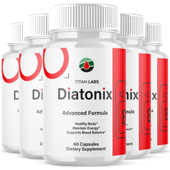 (5 Pack) Diatonix Advanced Blood Max Support Supplement Dia Tonix 300 Capsules
