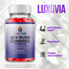 Image of (3 Pack) LuxOvia Burn ACV Gummys 1000MG Advanced LuxOviaBurn Vitamin 180 Gummies