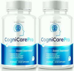 (2 Pack) CogniCare Pro Supplement Brain Booster Pills 120 Capsules