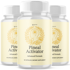 Pineal Activator Nootropic All Natural Brain Supplement (3 Pack - 180 Capsules)
