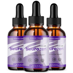 (3 Pack) Neurozen Ear Health Support Drops Natural Neuro Zen Vitamin 90 Servings