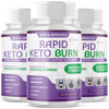 Image of (3 Pack) Rapid Keto Burn Advanced Formula Energy & Fitness Supplement 180 Capsules