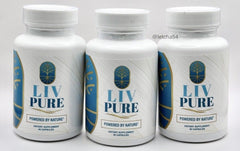 X3 Pack - Liv Pure Pills Powered by Nature - Liver Support Supplement New