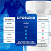 Image of (3 Pack) LipoSlend Pills Advanced Energy & Fitness Supplement Lipo Slend 180 Capsules