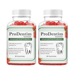 Prodentim Gummies Dental Supplement for Teeth and Gums (2 Pack - 120 Gummies)