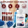 Image of (3 Pack) Diaten Pills Advanced Blood Max Support Supplement Dia Ten 180 Capsules