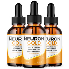 (3 Pack) Neuron Gold Drops Advanced Brain Health Support, NeuronGold 90 Servings