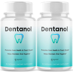 (2 Pack) Dentanol Oral Probiotic Support for Healthy Teeth & Gums 120 Capsules