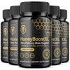 Image of (5 Pack) Honey Boost XL Advanced Male Support Pill HoneyBoostXL Vitamin 300 Capsules