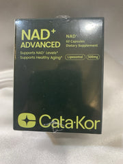 NAD ADVANCED Anti-Aging Supplement for Skin/Aging Support, Energy, Focus 60 Capsules