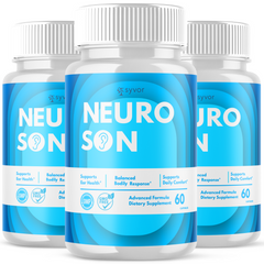 Neuro Son Advanced Ear Health Support and Tinnitus Relief 180 Capsules (3 Pack)