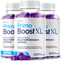 Primo Boost XL Gummys Advanced Formula PrimoBoost XL Male 180 Gummies (3 Pack)