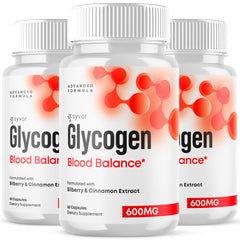 (3 Pack) Glycogen Blood Balance Advanced Blood Support Formula Supplement 180 Ct