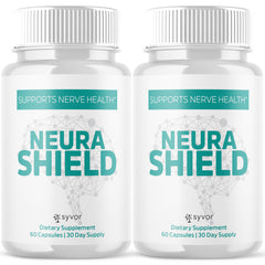 (2 Pack) Neura Shield Nootropic Nerve Support Supplement NeuraShield 120 Capsule