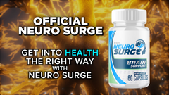 Neuro Surge Nootropic All Natural Super Brain Supplement (3 Pack - 180 Capsule)