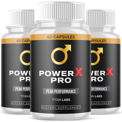 (3 Pack) PowerX Pro Advanced Male Support Max Supplement PowerXPro 180 Capsules