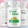 Image of (5 Pack) Gluco Elixir Blood Advanced Support Glycogen Supplement 300 Capsules