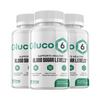 Image of 3-Pack Gluco6 Blood Pills - Gluco 6 Supplement For Blood Sugar Support- 180 Capsules - ARMOLEY