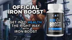 (2 Pack) Iron Boost Male Support Supplement Advanced Formula IronBoost 120 Capsule