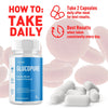 Image of (3 Pack) Glucopure Advanced Blood Health Support Supplement Gluco Pure 180 Capsules