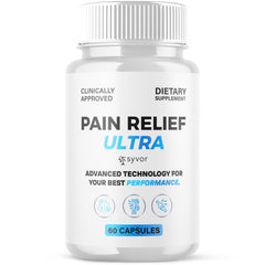 (1 Pack) Pain Relief Ultra Nootropic Formula Natural Max Supplement 60 Capsules