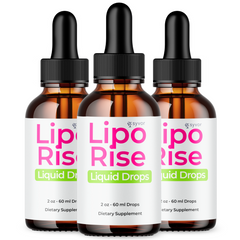 (3 Pack) Lipo Rise Drops Advanced Health & Fitness Supplement LipoRise 90 Serves