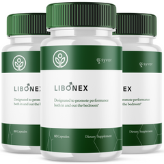 (3 Pack) Libonex for Men Advanced Libo Nex Max Formula Supplement 180 Capsules