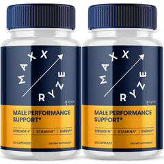 Maxx Ryze Pills Supplement (2 Pack - 120 Capsules)