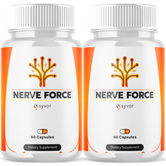 (2 Pack) NerveForce Nootropic All Natural Nerve Force Supplement 120 Capsules
