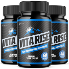 Vita Rise Pills Supplement (3 Pack-180 Capsules)
