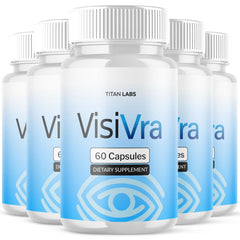(5 Pack) VisiVra Vision Support Healthy Eye Function Visi Vra 300 Capsules
