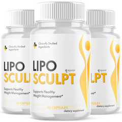 (3 Pack) Lipo Sculpt Advanced Energy & Fitness Vitamin LipoSculpt 180 Capsules
