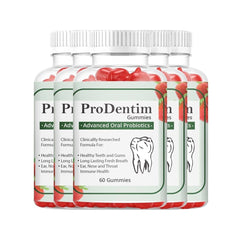 Prodentim Gummies Dental Supplement for Teeth and Gums (5 Pack - 300 Gummies)