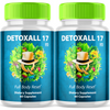 Image of Detoxall 17 Pills, Detoxall 17 Brain Boosting Nootropic (2 Pack - 120 Capsules)