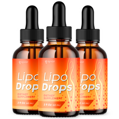 Lipo Drops Supplement (3 Pack)
