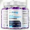 Image of (3 Pack) Proliving Male Gummy Advanced Vitamin Pro Living Supplement 180 Gummies