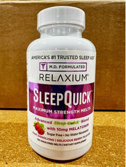 Relaxium Sleep Quick Melts 100 Servings Max Strength Get the Best Sleep