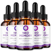 Image of (5 Pack) Neo Memory Nootropic Brain Health Support Drops NeoMemory 300 Servings