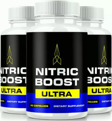 (3 Pack) Nitric Boost Pills Ultra Supplement (180 Capsules)