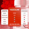 Image of (2 Pack) Vasculife Advanced Blood Max Support Supplement Vascu Life 120 Capsules
