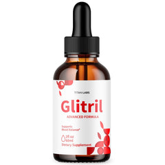 (1 Pack) Glitril Drops Advanced Blood Support Supplement Gli Tril 30 Servings