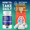 Image of (3 Pack) MemoryVitali Nootropic Natural Brain Supplement Memory Vitali 180 Caps