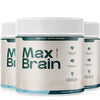 Image of (3 Pack) Max Brain Powder Natural Brain Support Supplement MaxBrain 90 Servings