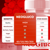 Image of (5 Pack) NeoGluco Pills Advanced Blood Health Max Support Neo Gluco 300 Capsules