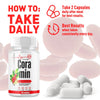 Image of (2 Pack) Coramin Pills Advanced Blood Support Supplement Cora Min 120 Capsules